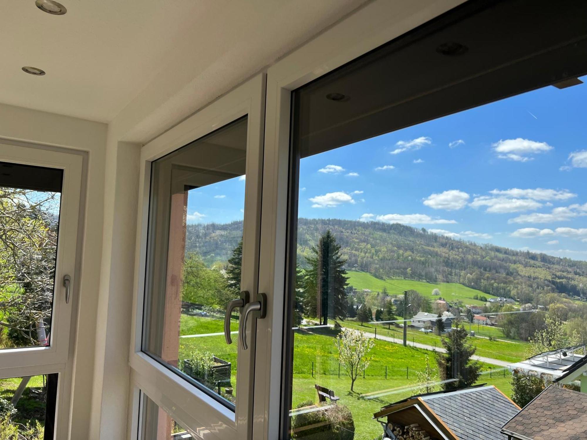 Ferienidylle Oberlausitz Apartment Arnsdorf  Exterior foto